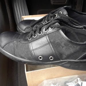Coach shoes  blk/ blk size 8 women